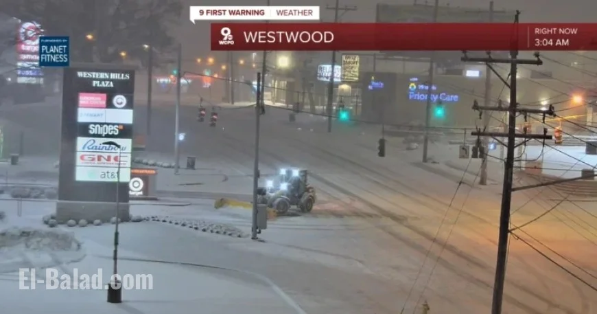 Tri-State Faces Snow-Covered Roads During Weather Alert Day
