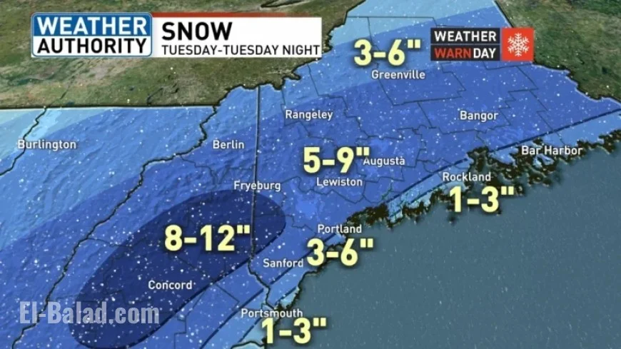 Maine Braces for Season’s First Major Snowstorm: Essential Details