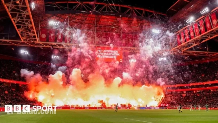 Ajax Condemn ‘Outrageous’ Fireworks as Match Abandoned