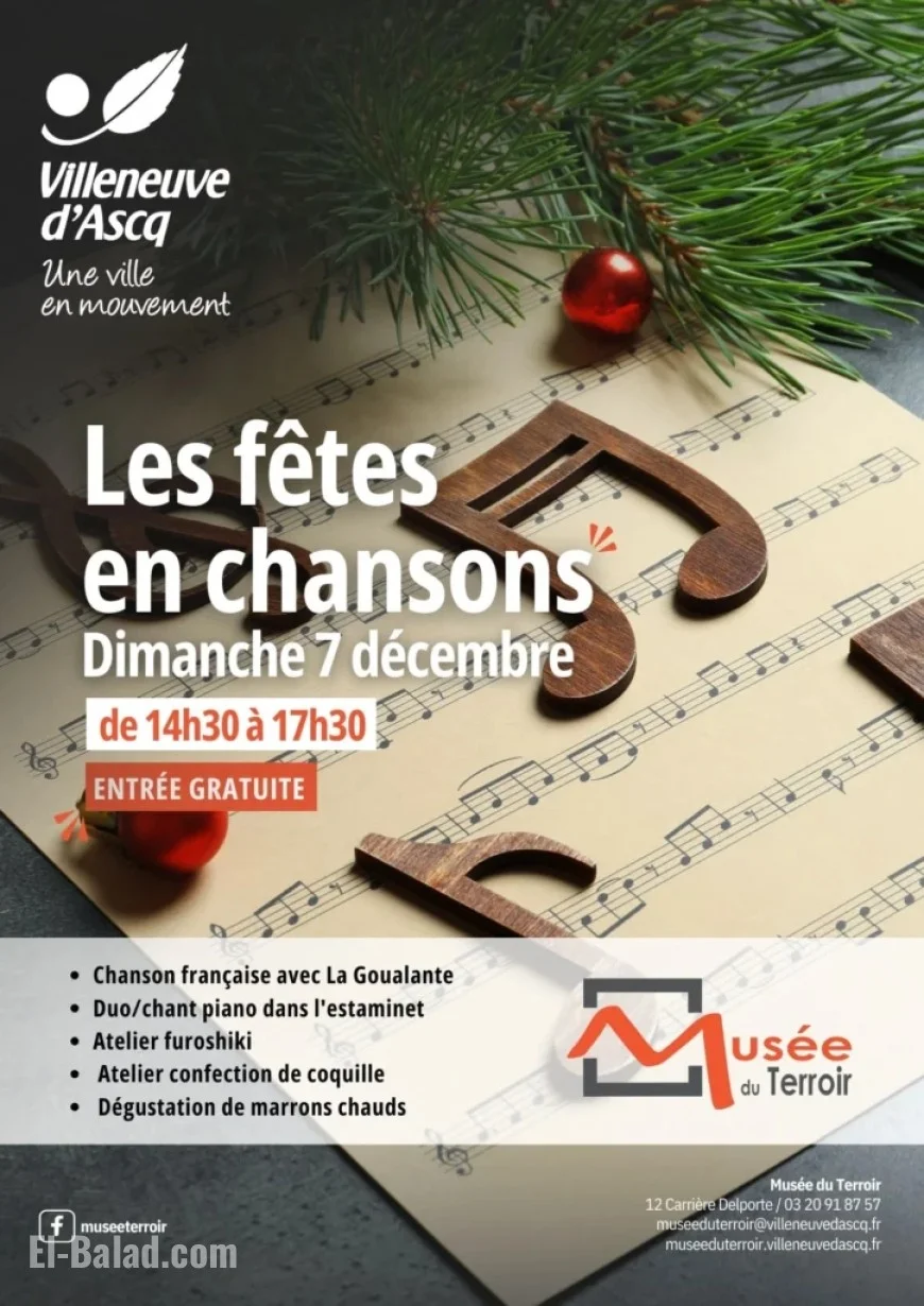 Celebrate with Song in Villeneuve-d’Ascq on December 7, 2025