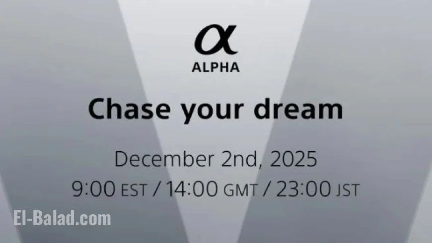 Sony Alpha Teaser Reveals Major Hint: New Release Next Week