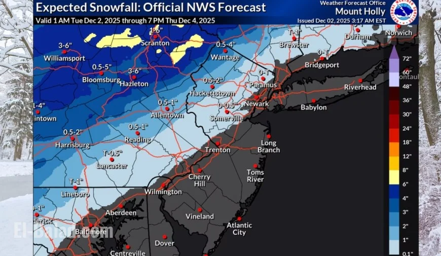 NJ weather: State of emergency in 5 counties as snow, sleet, and ice snarl Tuesday; what to know about school closures and the weather tomorrow