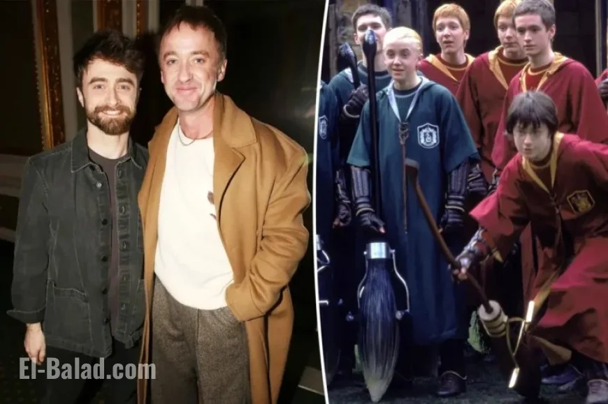 Daniel Radcliffe and Tom Felton Reunite 24 Years After ‘Harry Potter’ Debut