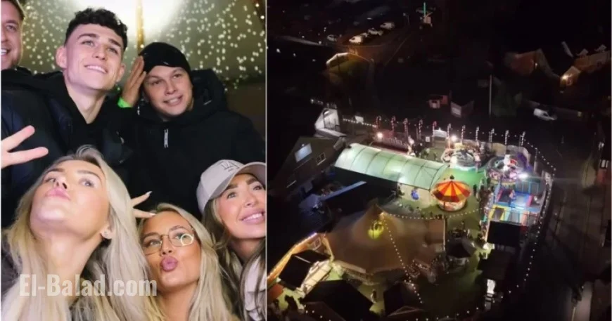 Phil Foden Rents Complete Festive Village for Ideal Christmas Celebration