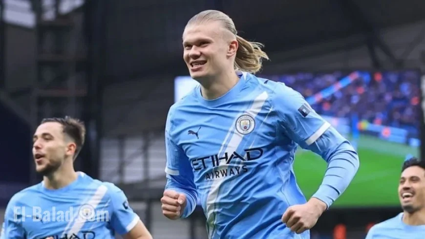 Erling Haaland Breaks Alan Shearer’s Record with 100th Goal for Man City