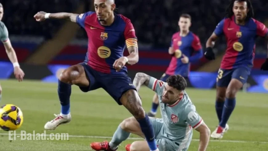 Raphinha Shines as Assist Leader Against Atlético