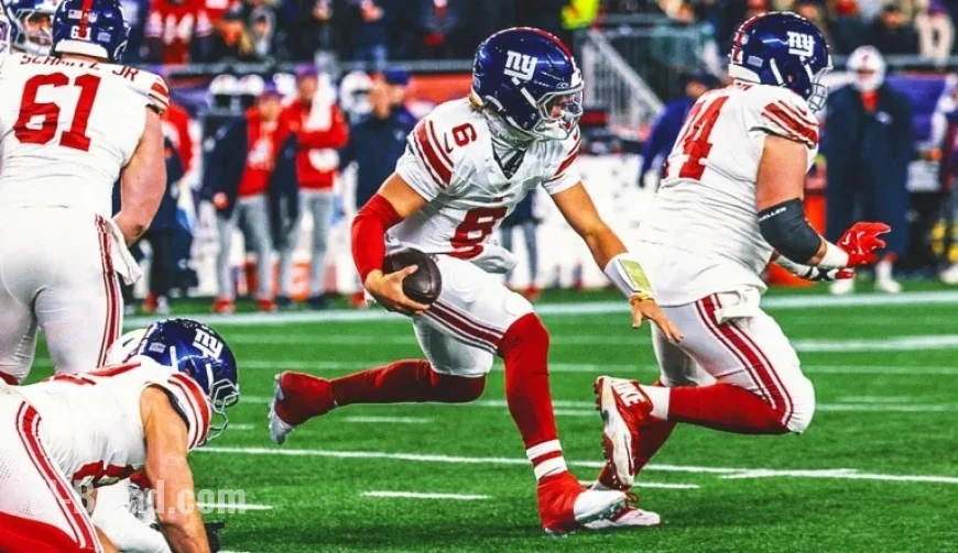 Jaxson Dart’s Hit Highlights Giants’ Deep-Seated Dysfunction