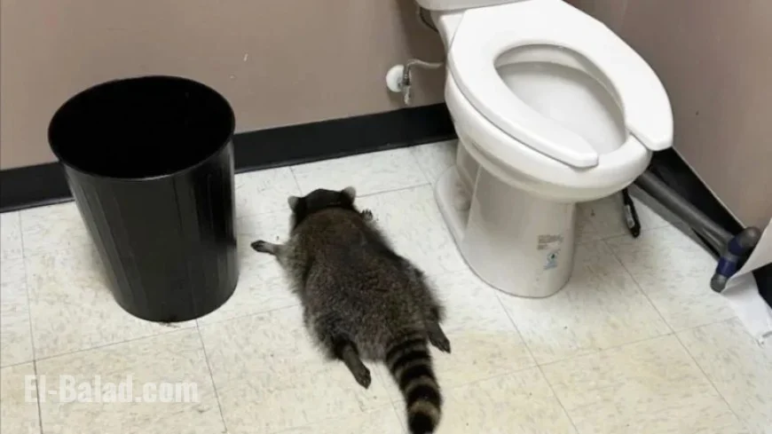 Intoxicated Raccoon Discovered Unconscious in Virginia Liquor Store After Frenzy