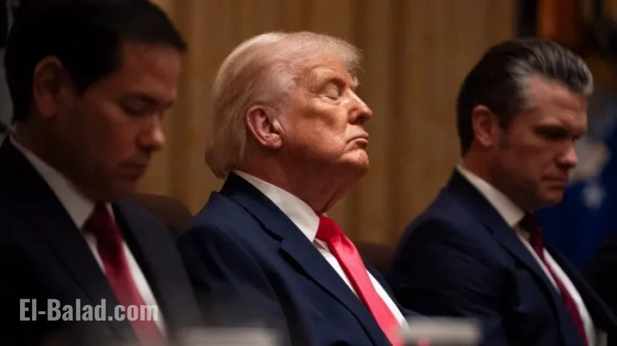 Trump Appears Sleepy in Cabinet Meeting, Eyes Closing Repeatedly