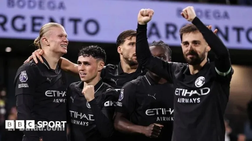 Manchester City Triumphs in Fulham Thriller; Haaland Shatters Record, Defense Worries Persist