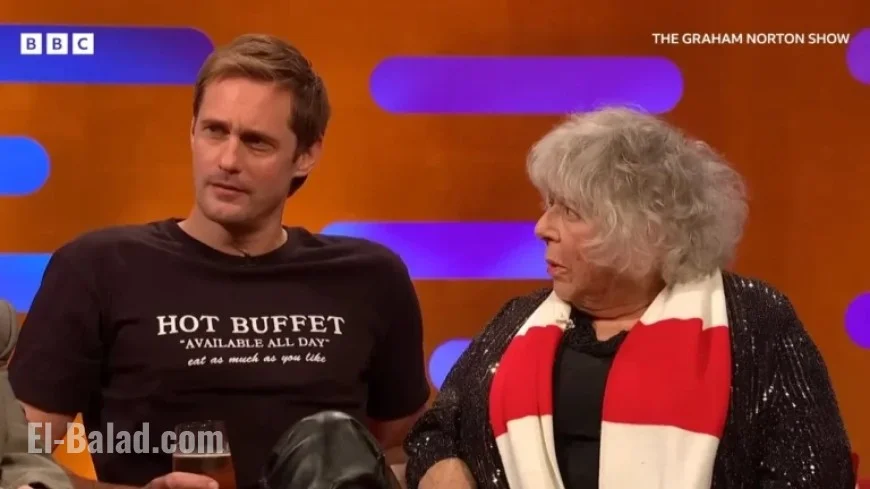 Miriam Margolyes Questions Alexander Skarsgård About His Sexual Orientation