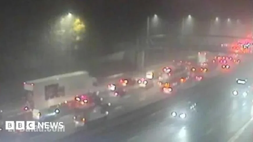 Multi-Vehicle Crash Partially Closes M25 in Hertfordshire