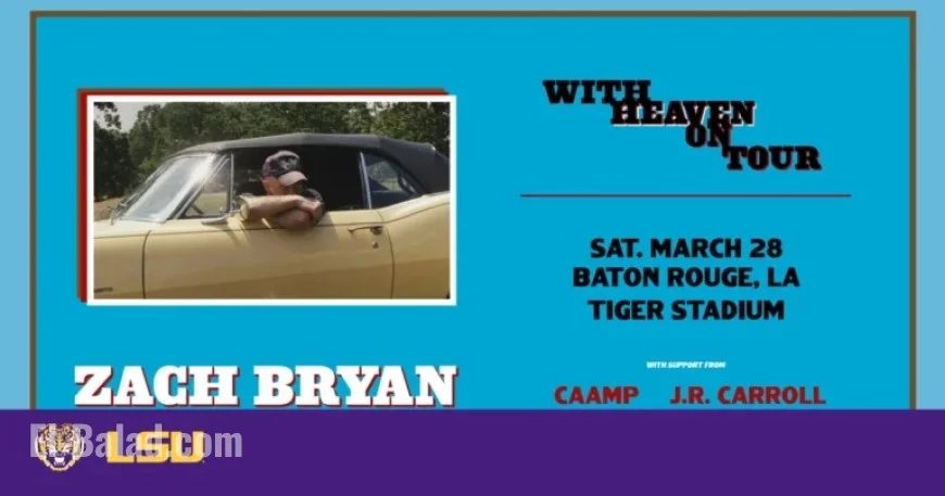 Zach Bryan Launches ‘Death Valley Live’ Stadium Series