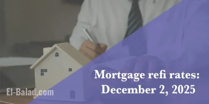 Refinance Mortgage Rates Update for December 2, 2025