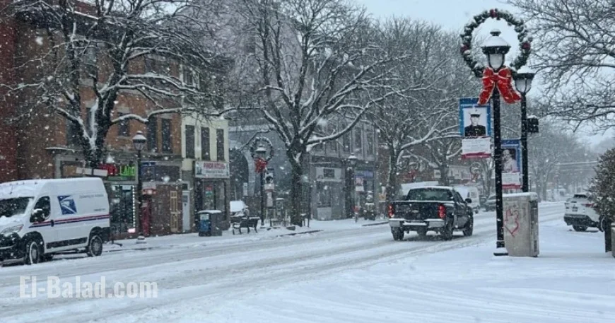Snowfall Sweeps Across the Region: Stunning Photos