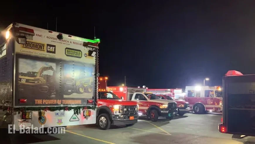 Rescue Crews Save Two Stranded on Middle Cove Cliff