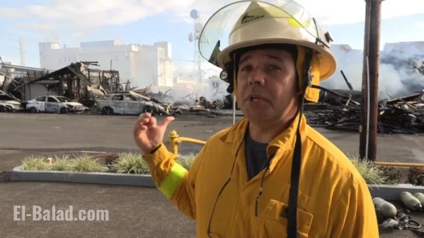 Fire Ravages Downtown Hilo Buildings