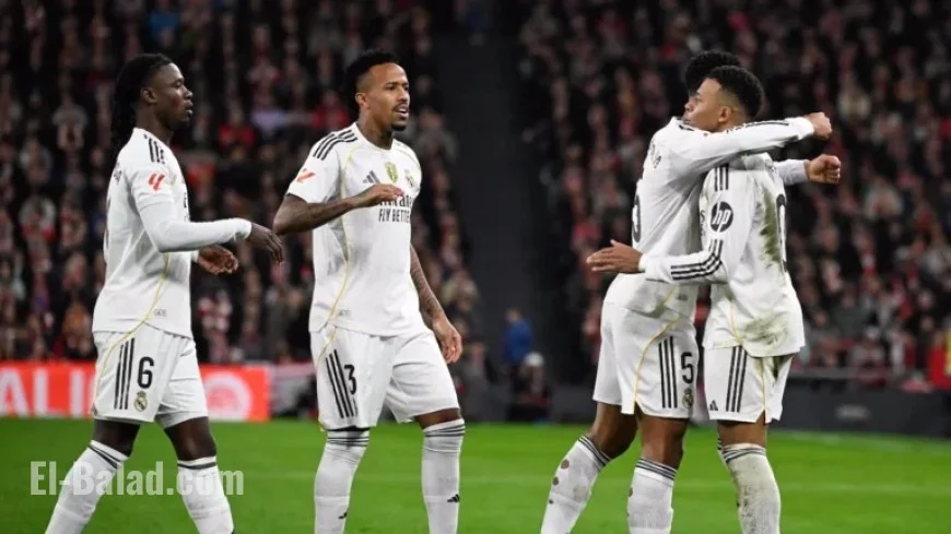 Real Madrid vs Athletic: Live LaLiga EA Sports Coverage Today