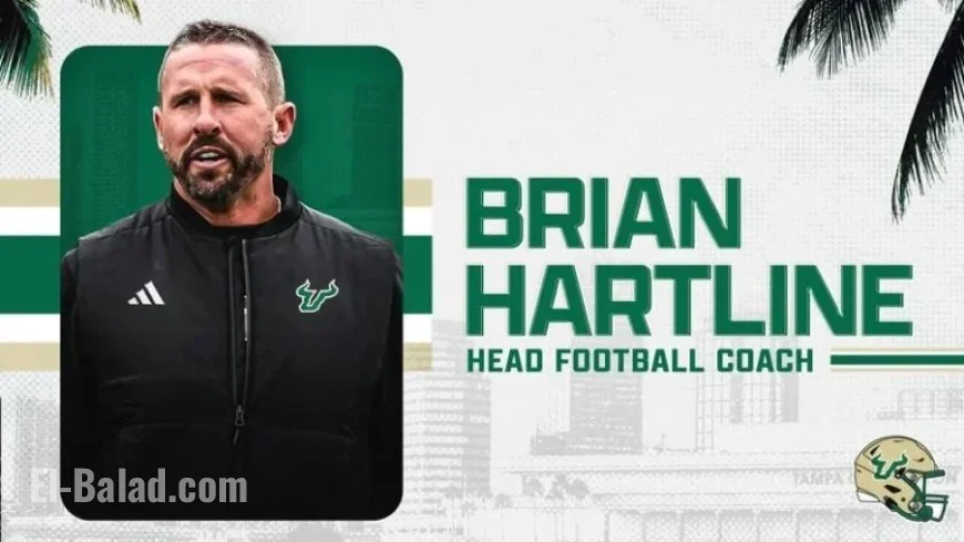 Brian Hartline Appointed as USF Football’s Seventh Head Coach