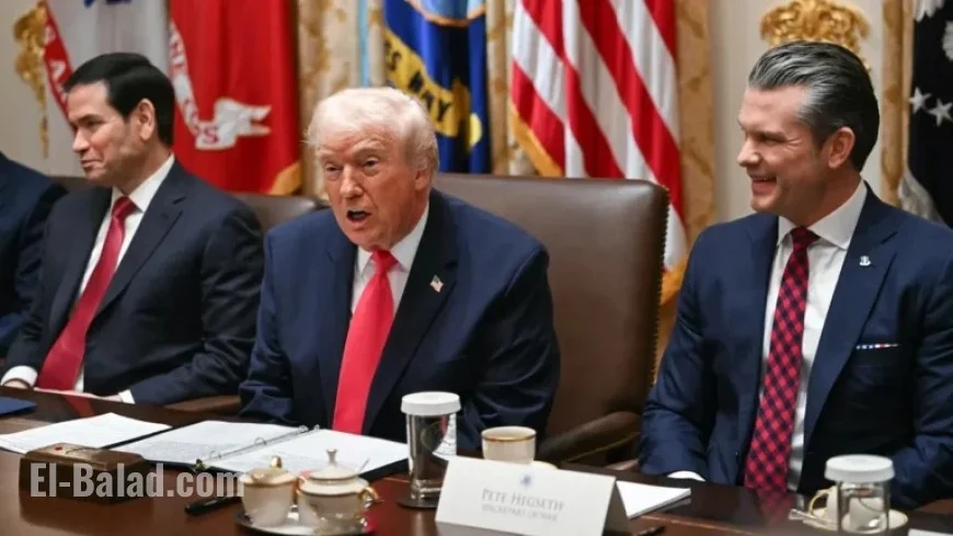 Trump Leads December Cabinet Meeting Amid Hegseth Scrutiny – USA Today