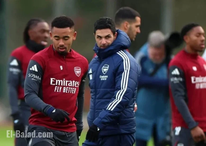 Gabriel Jesus Nears Arsenal Return; Arteta Cautious on Timing
