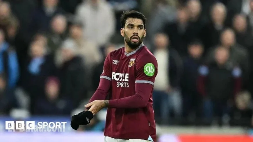FA Warns West Ham’s Lucas Paqueta, No Extra Penalty for Red Card Dissent