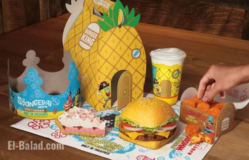 Burger King® Launches SpongeBob™ Movie Menu for a Flavorful Dive