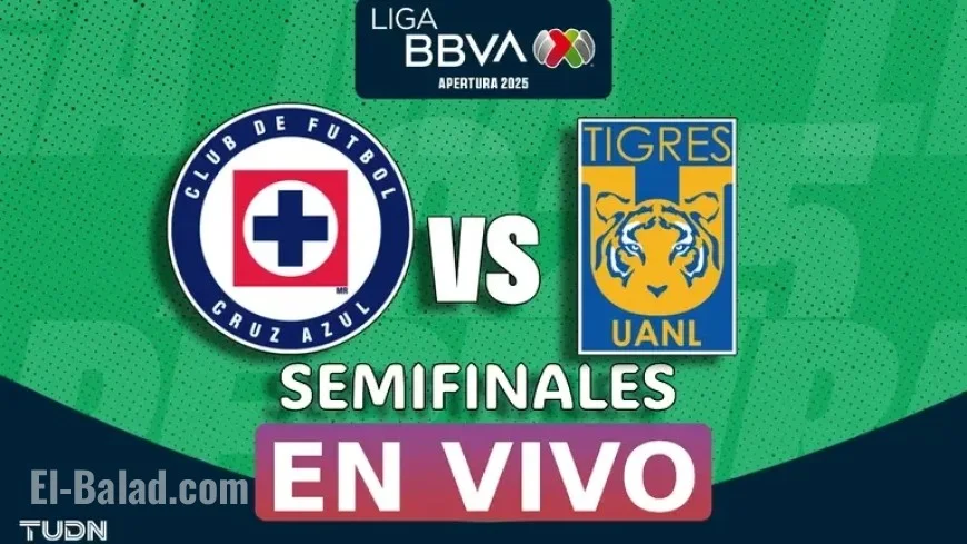Cruz Azul vs Tigres: Live Liga MX Apertura 2025 Semifinal Details