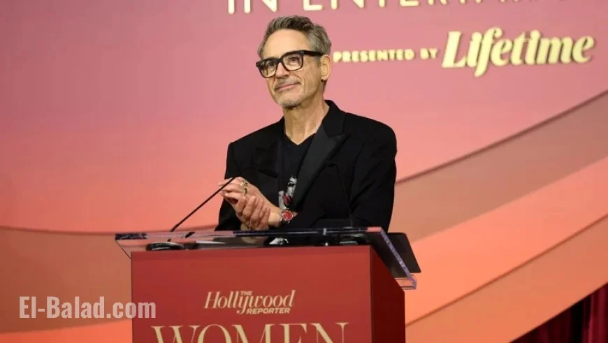 Robert Downey Jr. Lightheartedly Roasts Gwyneth Paltrow at Entertainment Gala