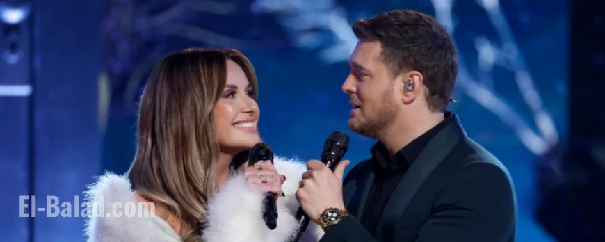 Michael Bublé, Carly Pearce Shine with “Maybe This Christmas” at Rockefeller Lighting