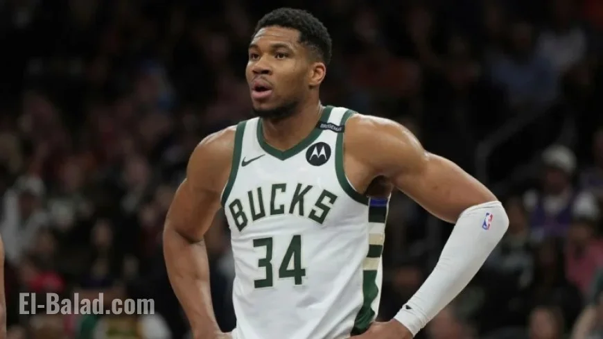 Giannis Antetokounmpo Exits Pistons Game with Injury