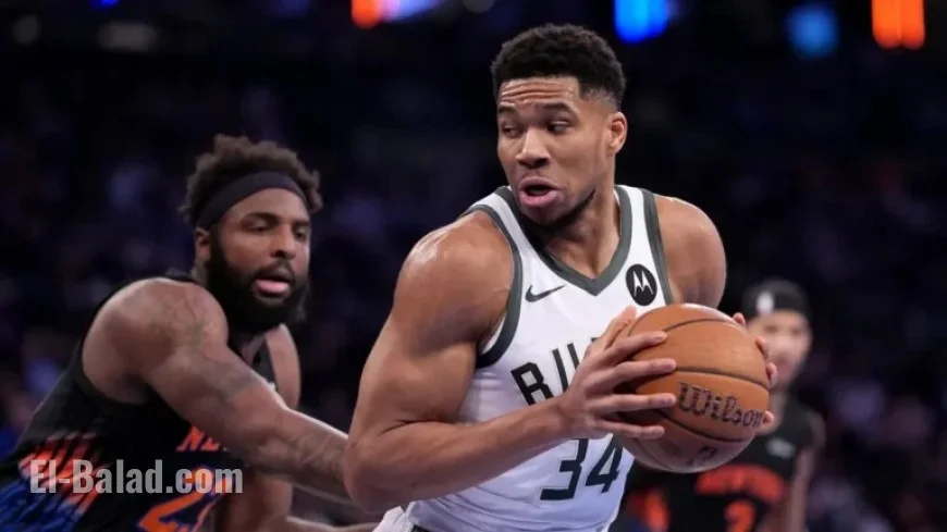 Giannis Antetokounmpo Exits Pistons Game Due to Calf Injury
