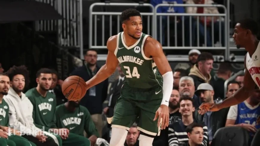 Giannis Exits Game Early Due to First-Quarter Calf Injury