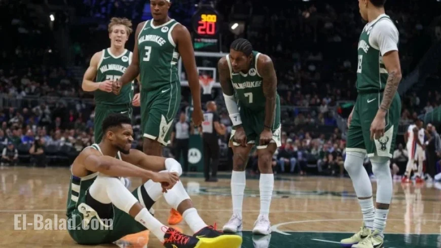 Bucks Triumph Over Pistons Despite Early Antetokounmpo Injury