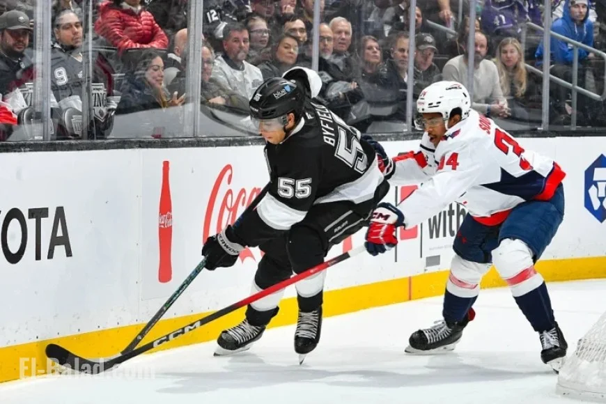 Capitals Triumph 3-1 Over Kings; Goals by Kempe, Laferriere, Hiller