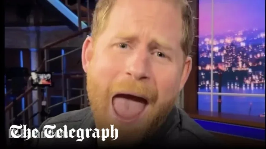 Prince Harry Delivers Trump Jokes on Popular TV Show