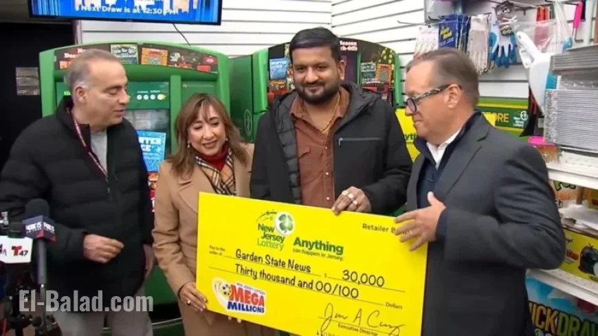 Union City, NJ Sells Winning $90M Mega Millions Ticket
