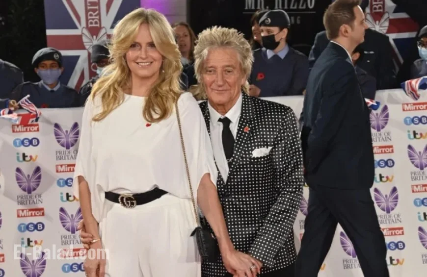 Penny Lancaster treasures her love with Sir Rod Stewart as a gift