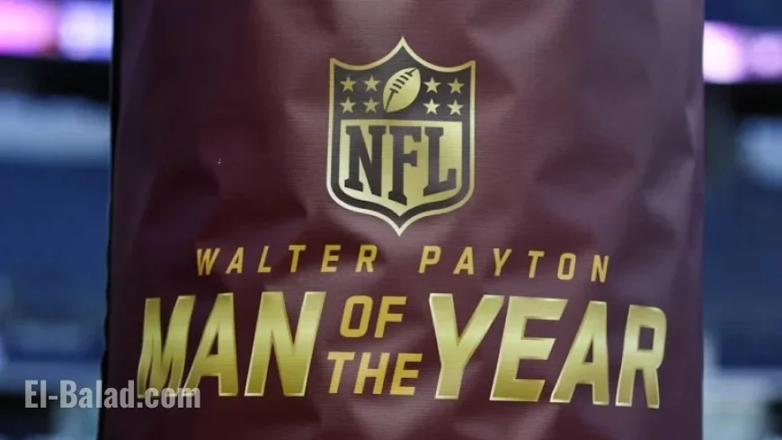 NFL Announces 2025 Walter Payton Man of the Year Award Winners