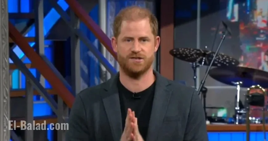 Prince Harry Criticizes Trump in Colbert Interview