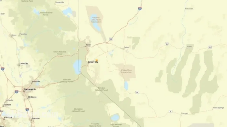 5.9M Earthquake Shakes Nevada
