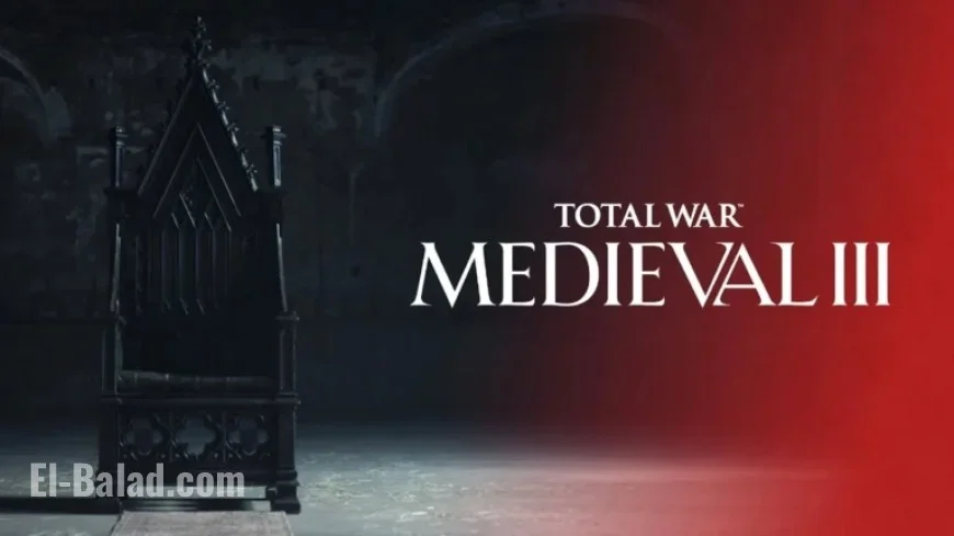 Total War: MEDIEVAL III Officially Announced