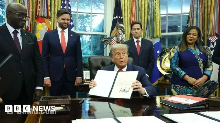 Trump Meets Rwanda, DR Congo Leaders to Sign Peace Agreement – Live Updates