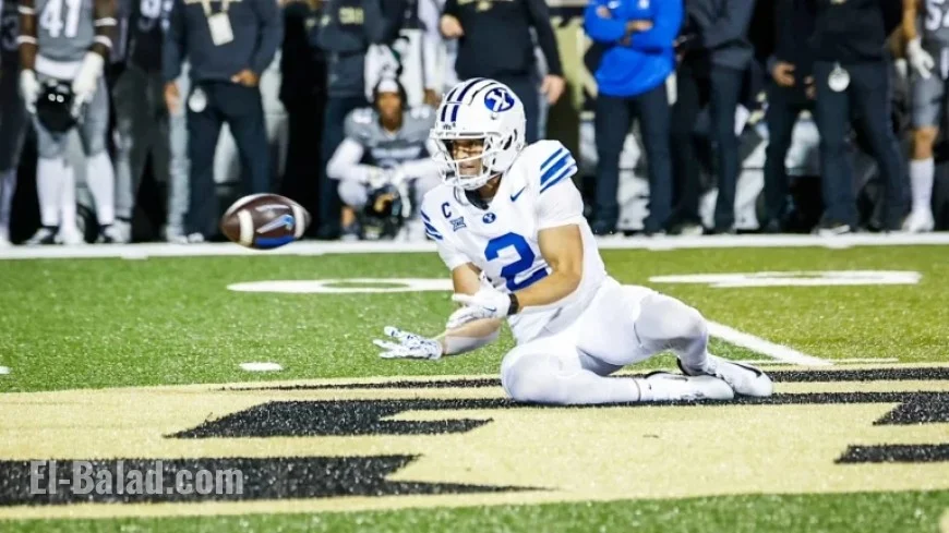 BYU Announces Star WR Chase Roberts’ Status for Big 12 Title Clash