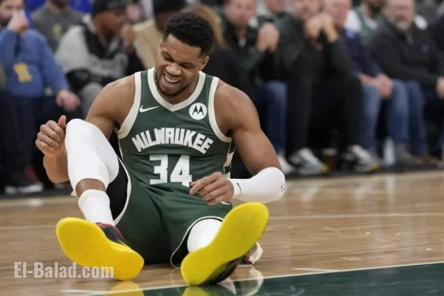 Giannis Antetokounmpo Faces 2-4 Week Sideline with Calf Strain: Source