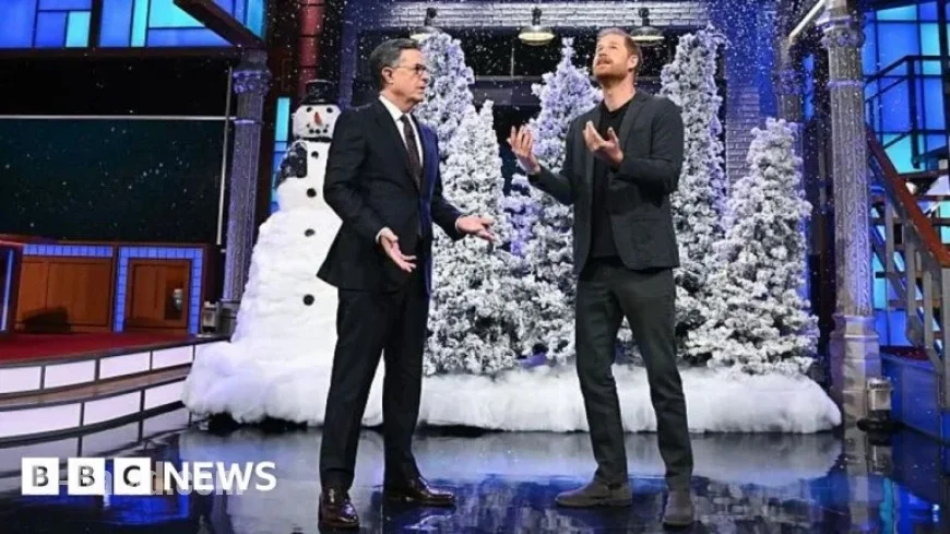 Did Harry Mock Trump in His Late Show Sketch?