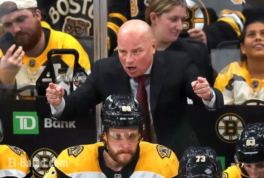 Jim Montgomery Reflects on Coaching Bruins as He Returns to Boston with Blues