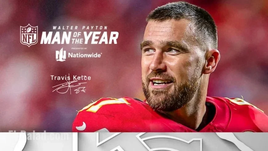 Travis Kelce Wins Kansas City Chiefs’ 2025 Walter Payton NFL Man of the Year