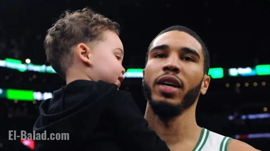 Jayson Tatum Envisions NBA Future for Son Deuce in Father-Son Duo
