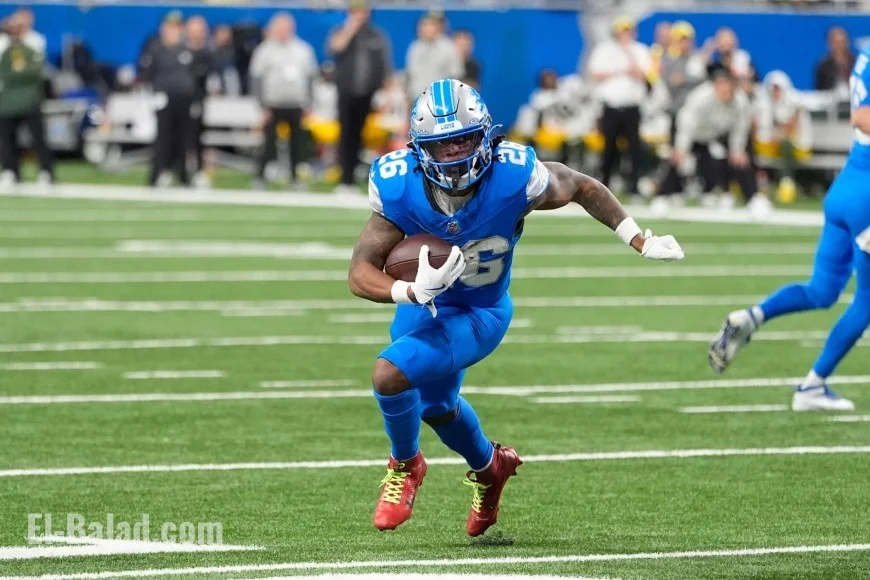 Jahmyr Gibbs Sparks Detroit Early: Live Player Stats From Cowboys vs. Lions